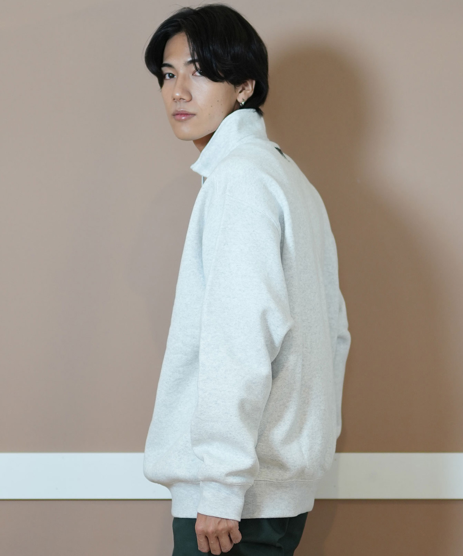 楽天市場】THRASHER スラッシャー ハーフジップ トレーナー メンズ