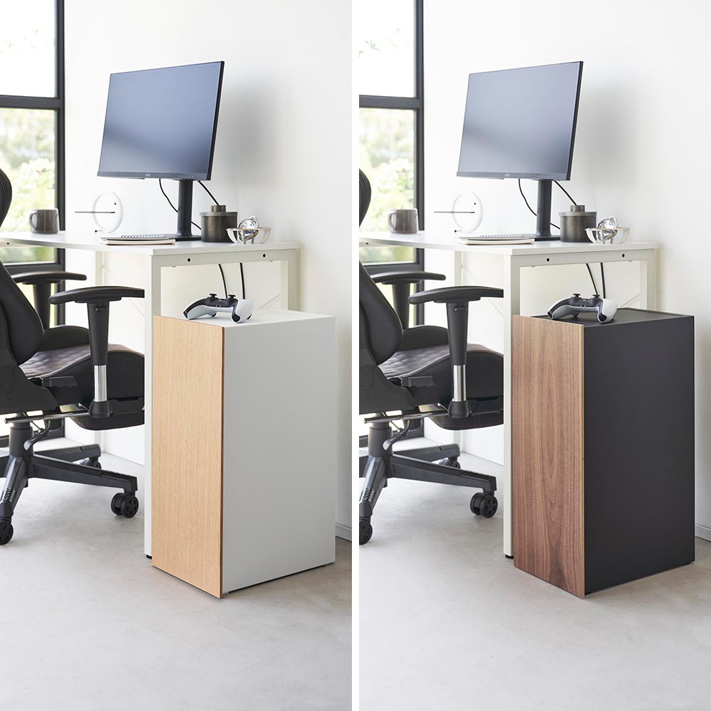 楽天市場】ゲーム機収納ラック タワー 山崎実業 tower ホワイト