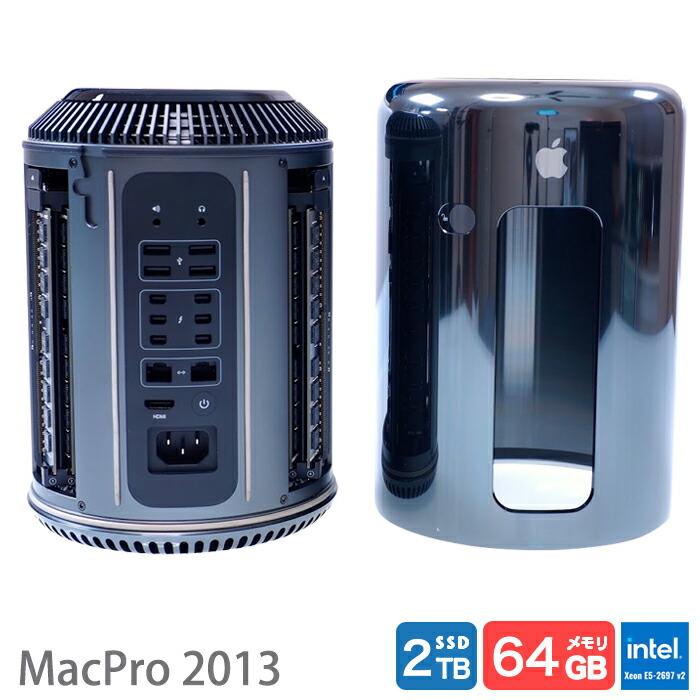 MacPro 2013 12コア 32G 1TB + CalDigit TS2 MacPro 2013 12コア 32G
