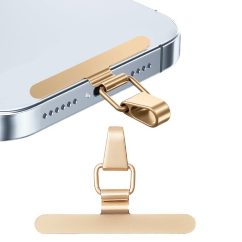 楽天市場】スマホ ストラップホルダー 金属製タグパッチ 携帯