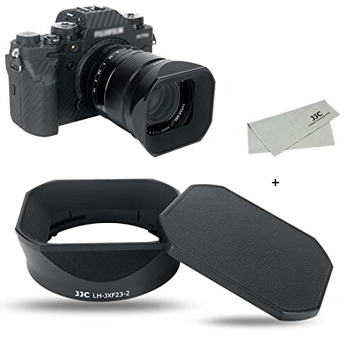 楽天市場】JJC LH-XF23 II メタル 正方形 レンズフード + フード