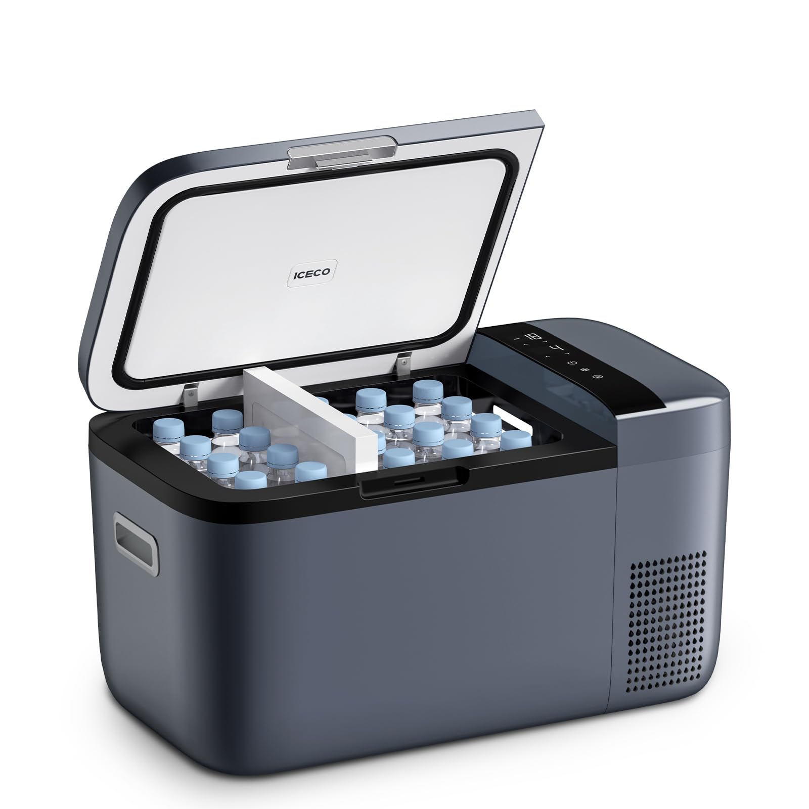 楽天市場】ICECO GO20G 車載冷蔵庫 20L -18℃?10℃ 急速冷凍 ポータブル