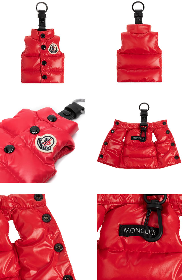 楽天市場】モンクレール MONCLER キーホルダー ジレ型キーリング