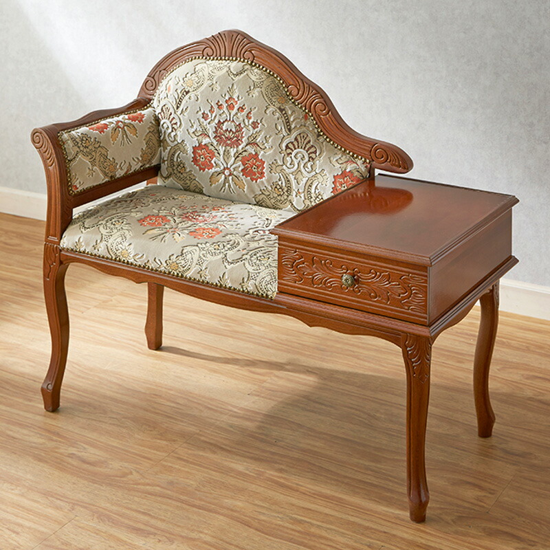 楽天市場】タロッコ テレフォンベンチ 幅96cm / 電話台 チェア