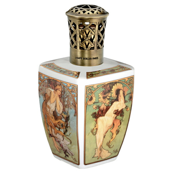 楽天市場】ランプベルジェ ミュシャ・4シーズン メゾン・ベルジェ パリ