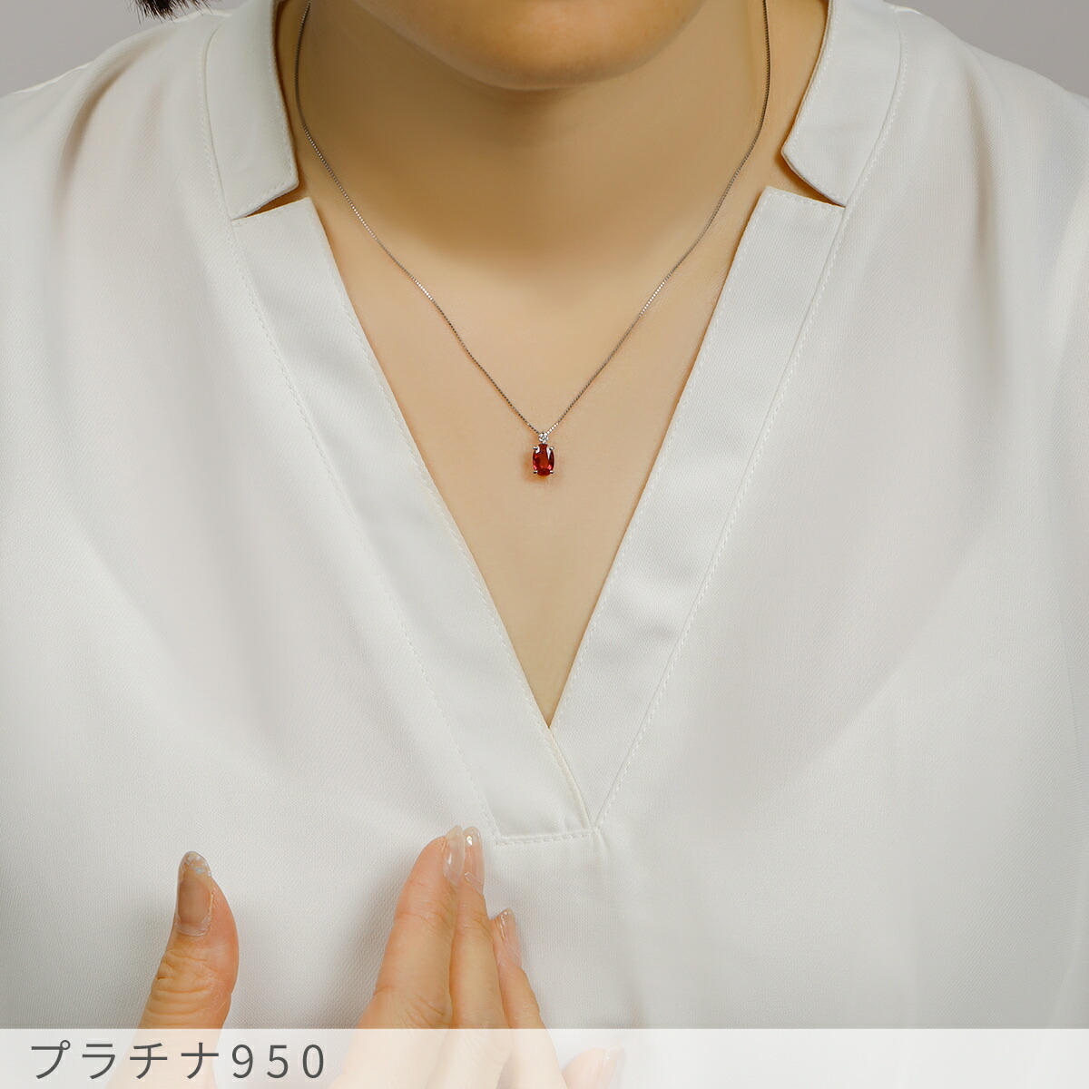 楽天市場】【鑑別書】 ルビー ネックレス 1カラット 非加熱 ピジョン
