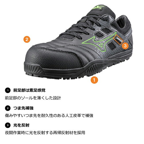 楽天市場】安全靴 ミズノ オールマイティ tdii MIZUNO ALMIGHTY TD2