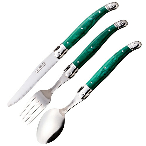 楽天市場】【ラギオール】カトラリー 3点セット(ナイフ フォーク