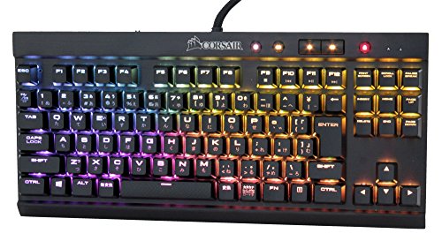 楽天市場】Corsair K65 RAPIDFIRE CherryMX Speed RGB COMPACT-日本語