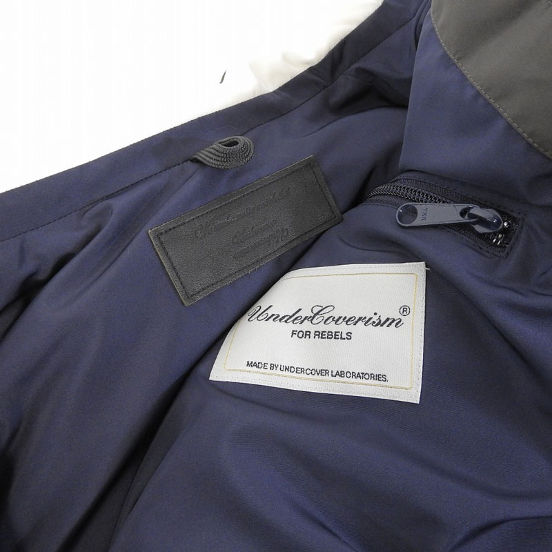 楽天市場】UNDERCOVERISM アンダーカバーイズム スリーブレザー ダウン