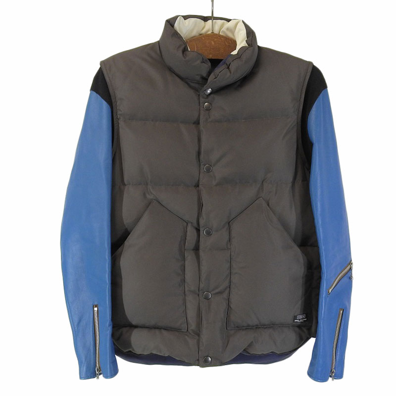 楽天市場】UNDERCOVERISM アンダーカバーイズム スリーブレザー ダウン