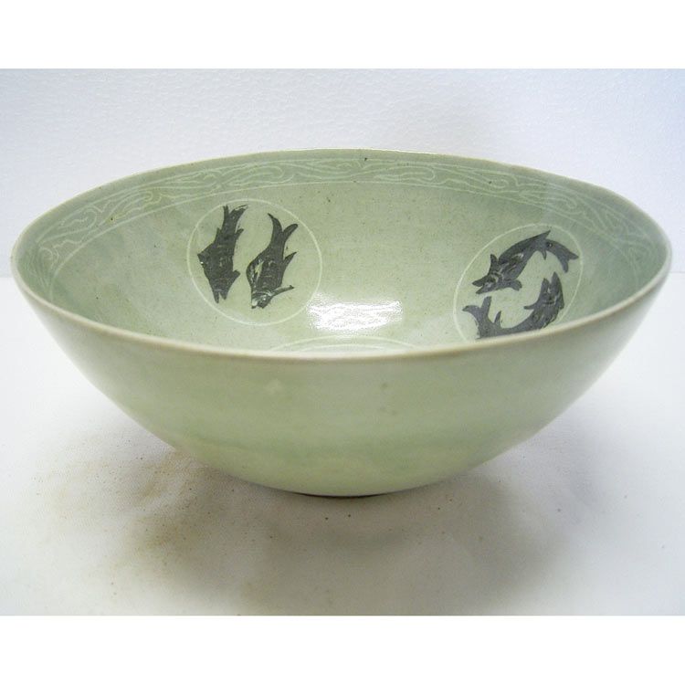 楽天市場】高麗青磁 象嵌魚文鉢 茶碗 李朝 陶磁器 韓国 朝鮮 茶道具 美