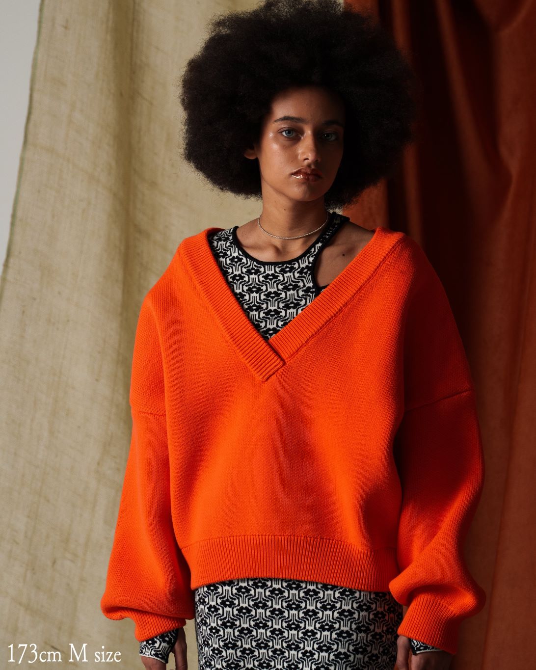 楽天市場】AMBERGLEAM Cotton V neck Sweater コットンVネックセーター