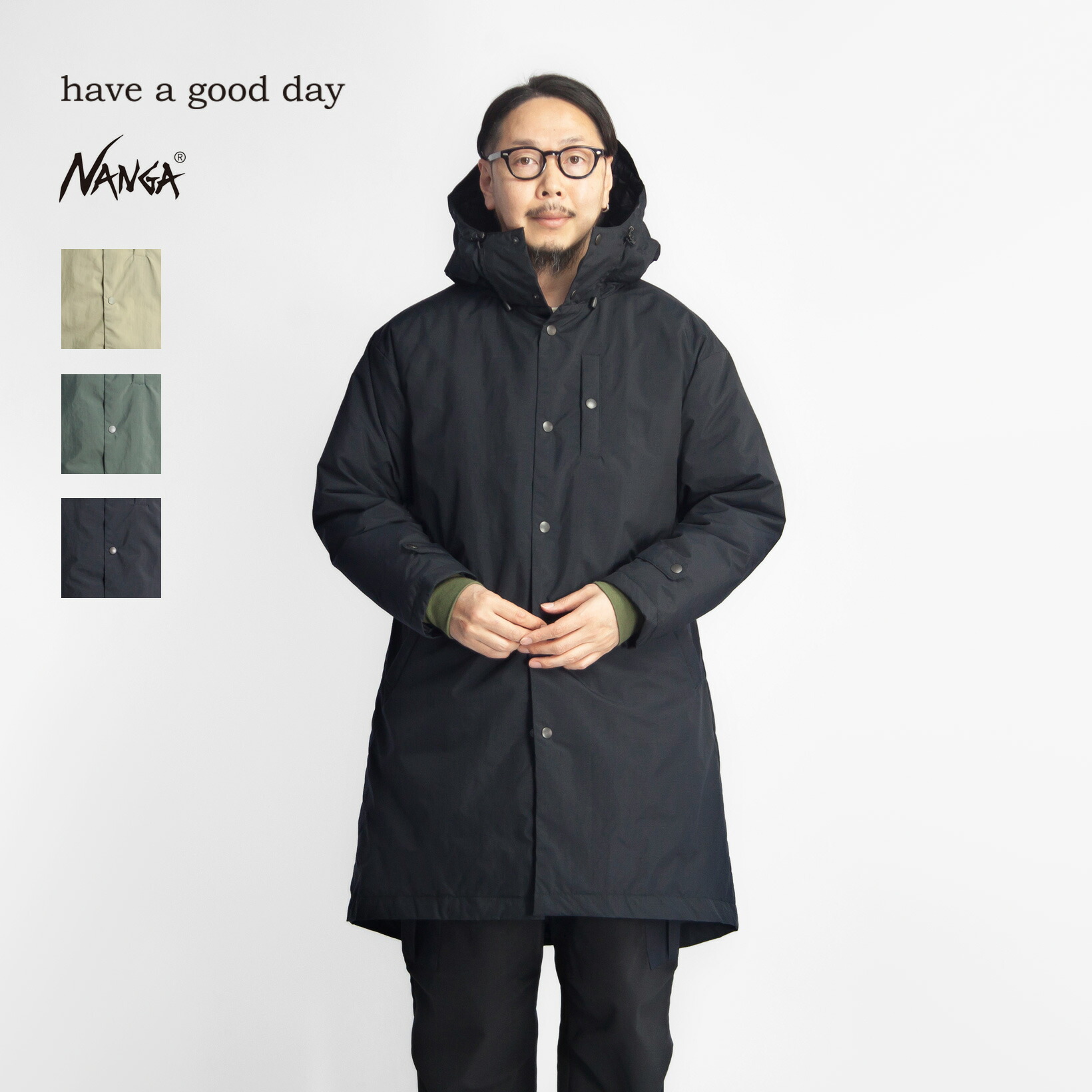 楽天市場】【セール価格】NANGA ナンガ ダウン have a good day ハブア