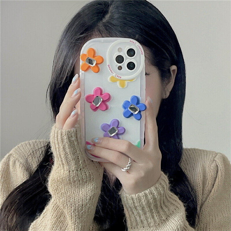 楽天市場】送料無料 iPhone13 ケース 互換品 花 flower はな ハナ
