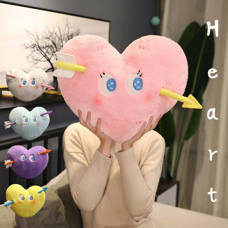 楽天市場】送料無料 ぬいぐるみ 抱き枕 ハート Heart クッション