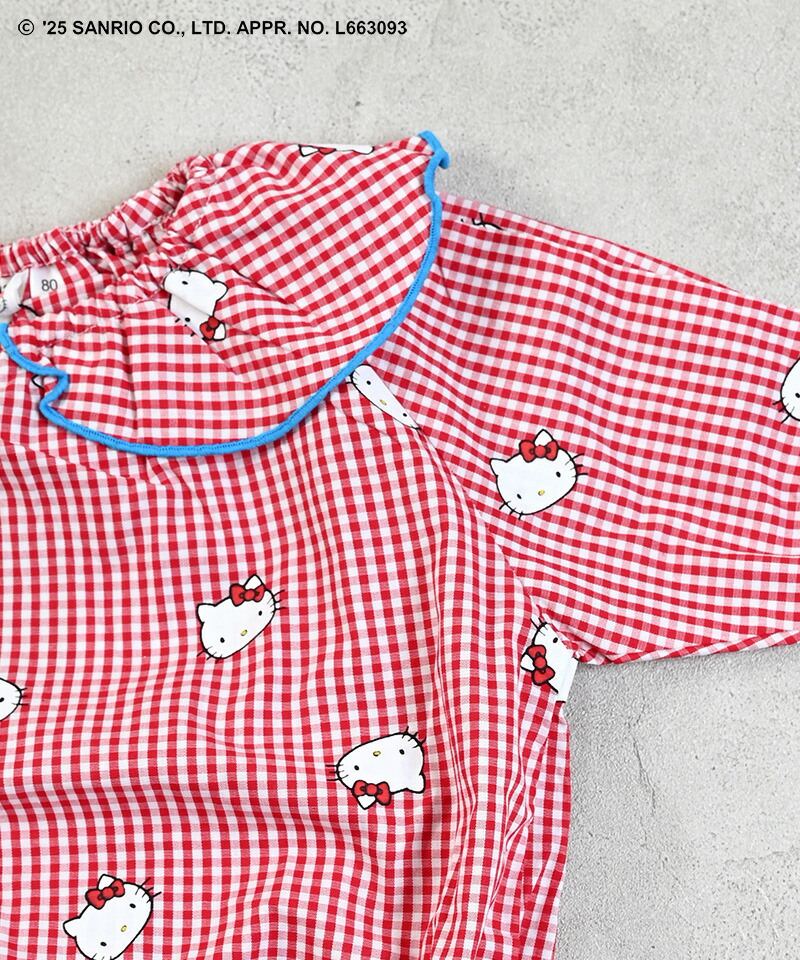楽天市場】【MORE SALE／30%OFF】【別注】Hello Kitty フリル襟ロンパ