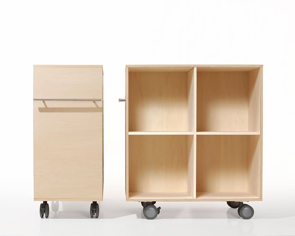 Fjegt レコード収納棚 ウォールナット色 サイドテーブル Amazon.co.jp