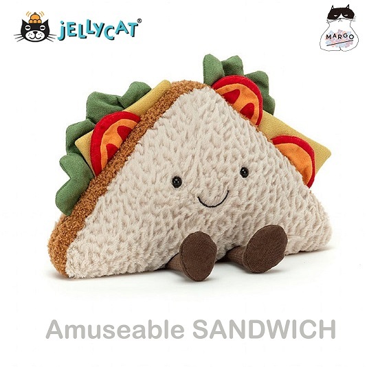 楽天市場】jellycat ジェリーキャット サンドウィッチ サンドイッチ