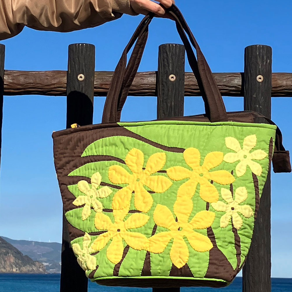 楽天市場】【25日 全商品 ポイント 2倍】 ハワイアンキルト トート