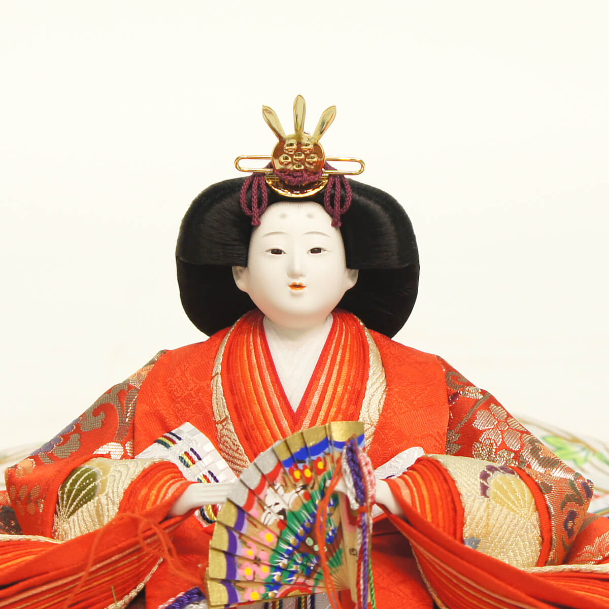 楽天市場】雛人形 コンパクト 親王飾り 平安桂甫作 京雛 京十番親王