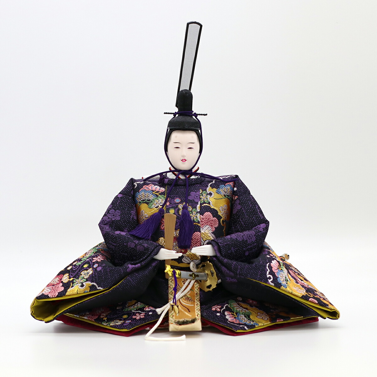 楽天市場】雛人形 コンパクト 三段飾り 段織 衣裳着 十番親王 小三五官
