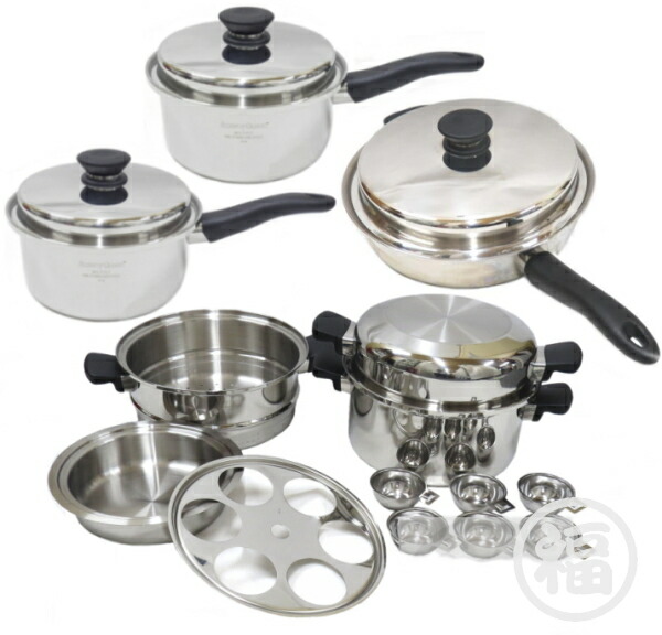 楽天市場】【新品】アムウェイ 24ピース クィーン クック 鍋 24ピース