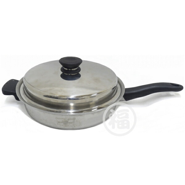 □中古□AMWAY/アムウェイ 旧型 大フライパン IH対応 アムウェイ 鍋 大