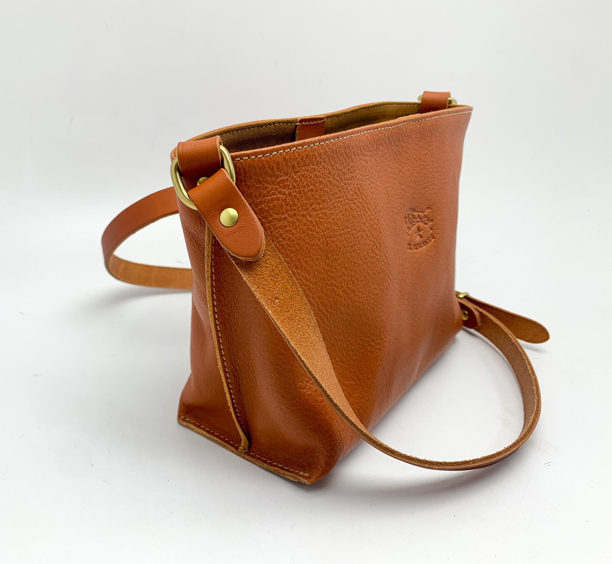 楽天市場】IL BISONTE イルビゾンテ 茶系 ブラウン ヤキヌメ スナップ