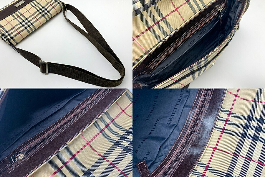楽天市場】BURBERRY バーバリー ノバチェック レディース ショルダー