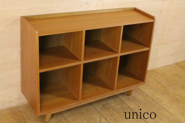 楽天市場】unicoウニコ alberoアルベロ チーク材 シェルフ/サイド