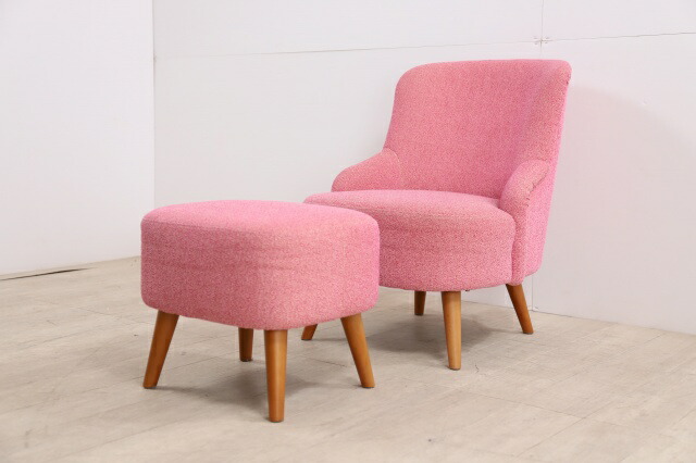 楽天市場】unico「SOPHIE」1人掛けソファ オットマンセット コンパクト