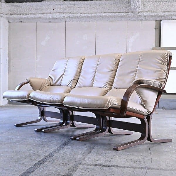 FUJIFURNITURE 富士ファニチア Agio/アージオ オレンジソファー