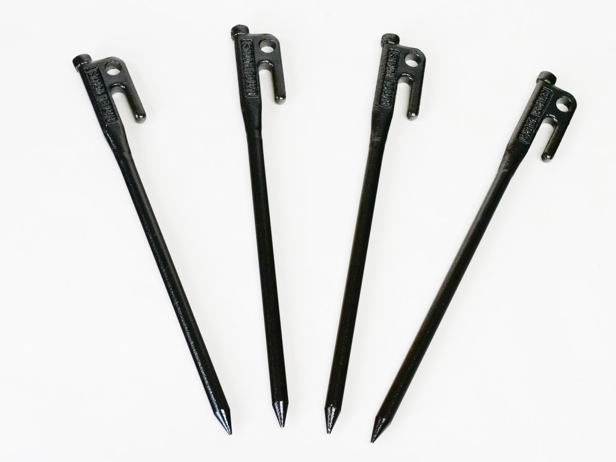 楽天市場】鍛造ペグ たんぞう 25cm 4本セット RATELWORKS ラーテル