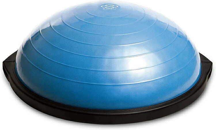 BOSU バランスボール 青 約65cm ポンプ付き BOSU バランスボール 青 約