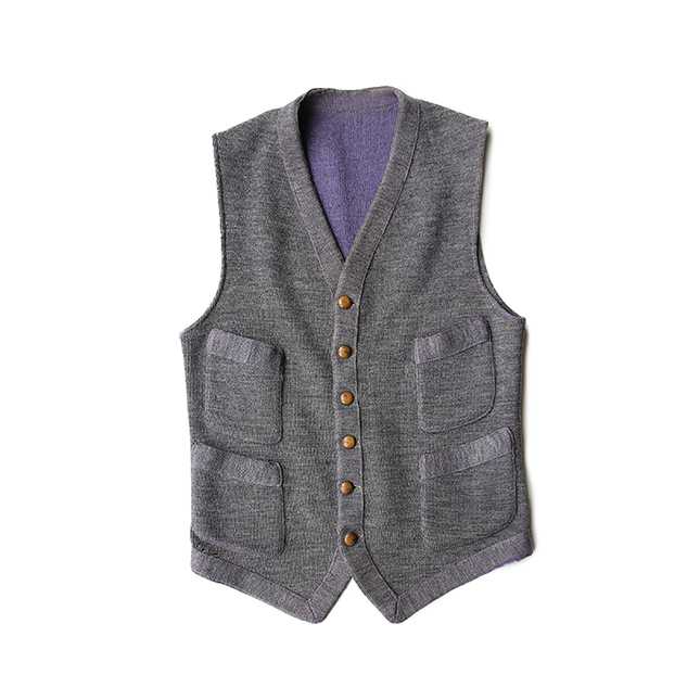 楽天市場】1930年代 ニット ポケット ベスト【中古】レディース