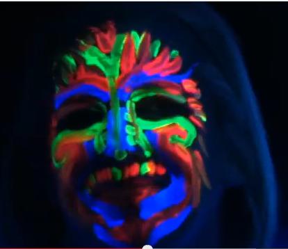 楽天市場】デリバン フェイス＆ボディペイント 蛍光ピンク 36ml