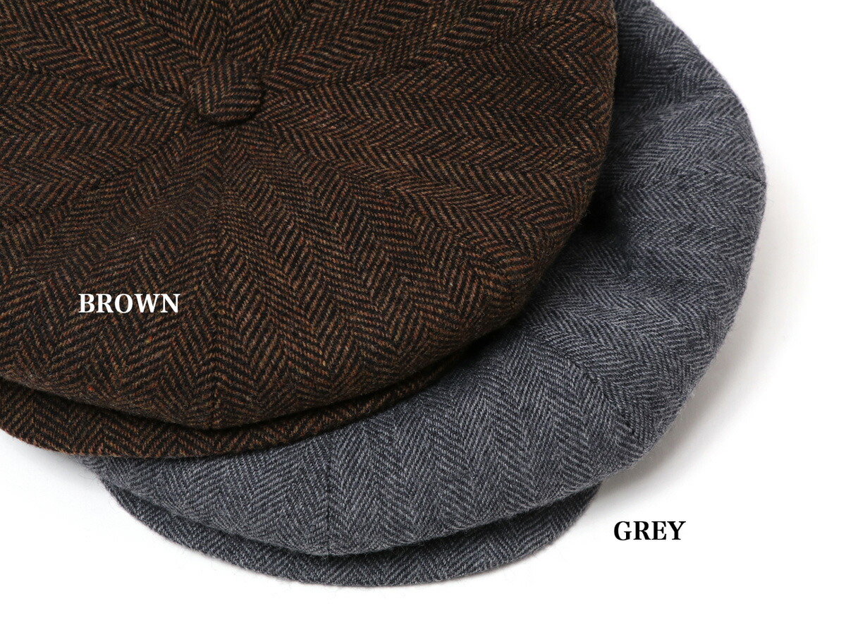 楽天市場】New York Hat Co ニューヨークハット HERRINGBONE NEWSBOY