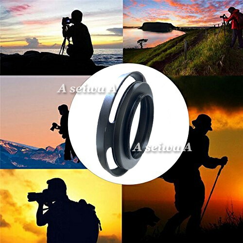 楽天市場】金属製 レンズフード SONY用 40.5mm 全2色 送料無料