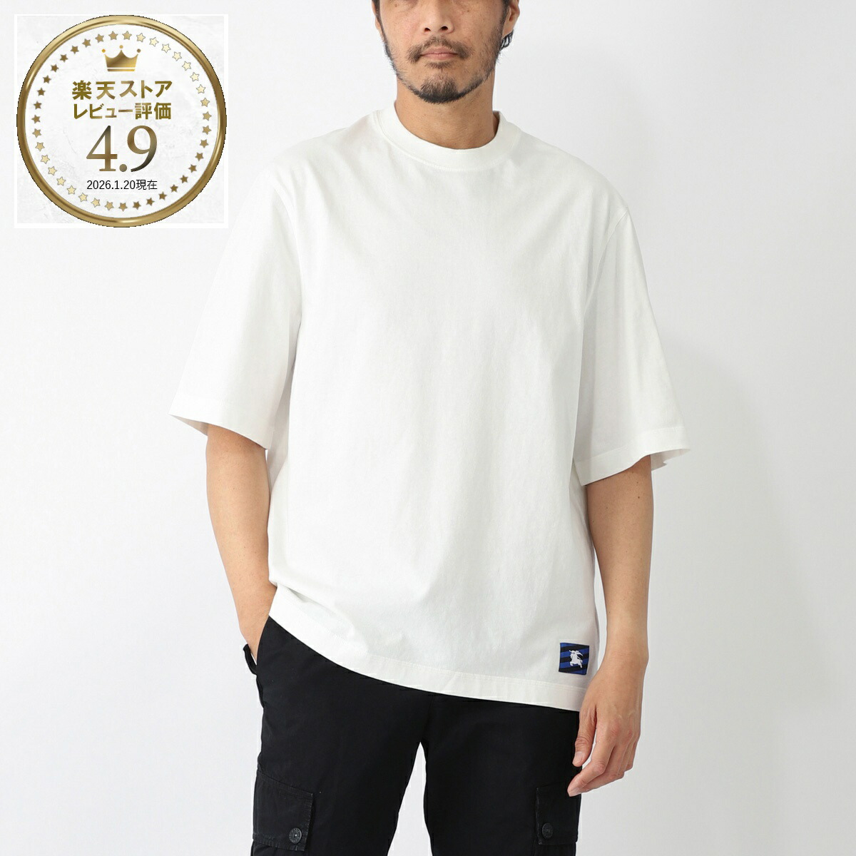 楽天市場】【4万円均一】バーバリー BURBERRY クルーネックTシャツ