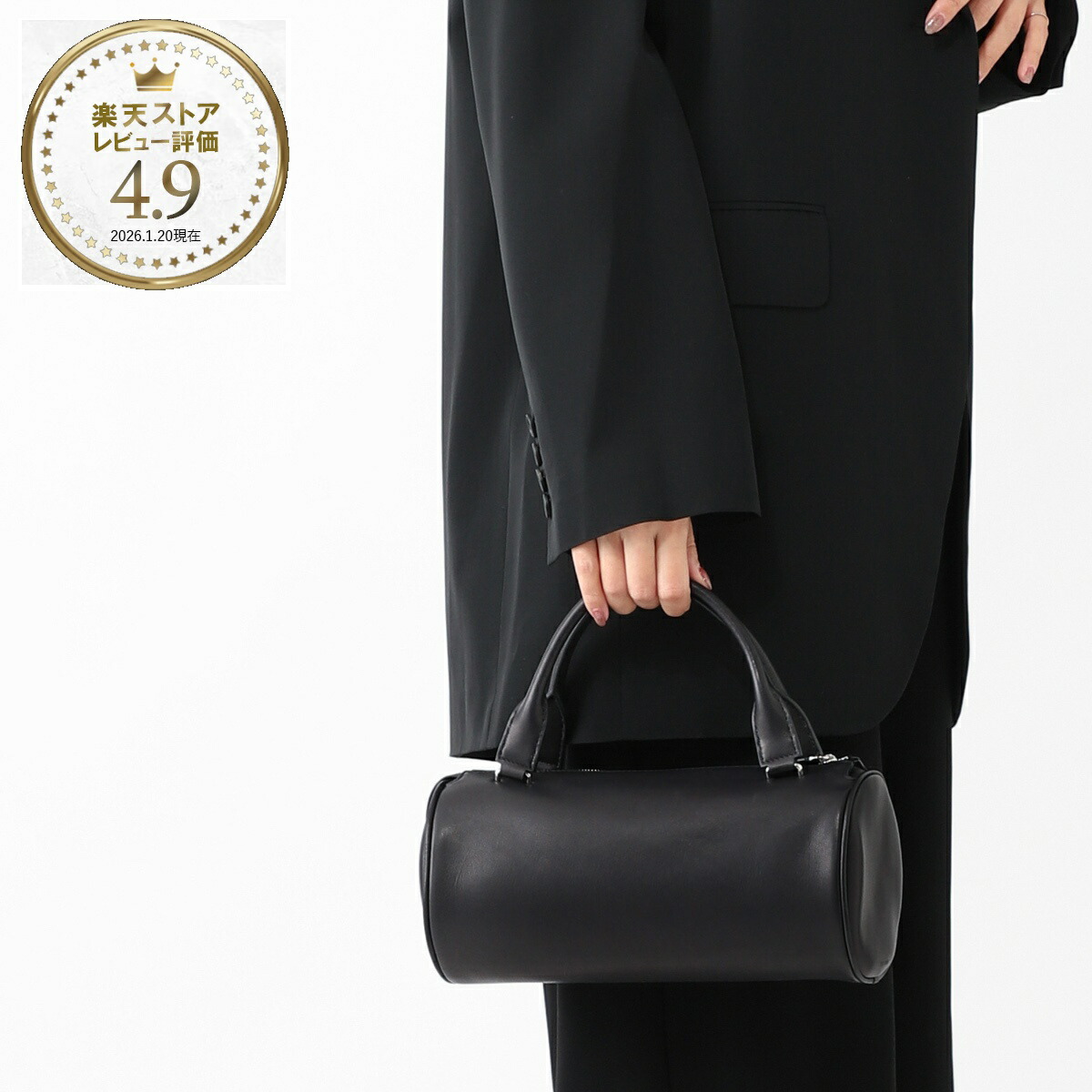 楽天市場】ザ ロウ THE ROW ハンドバッグ ブラック レディース w1673