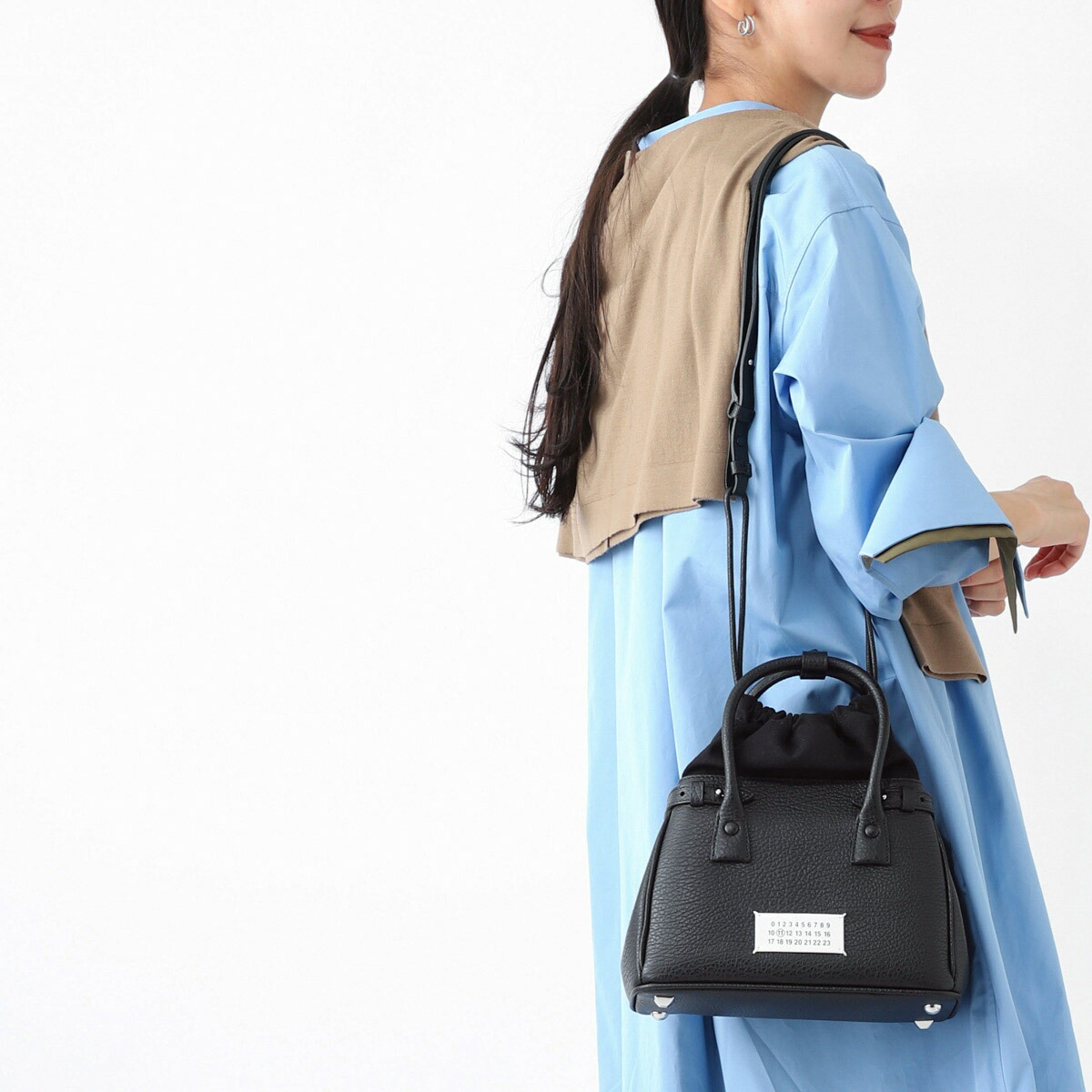 入手困難】メゾンマルジェラ ブリーフケース 2way メタルハンドル 大