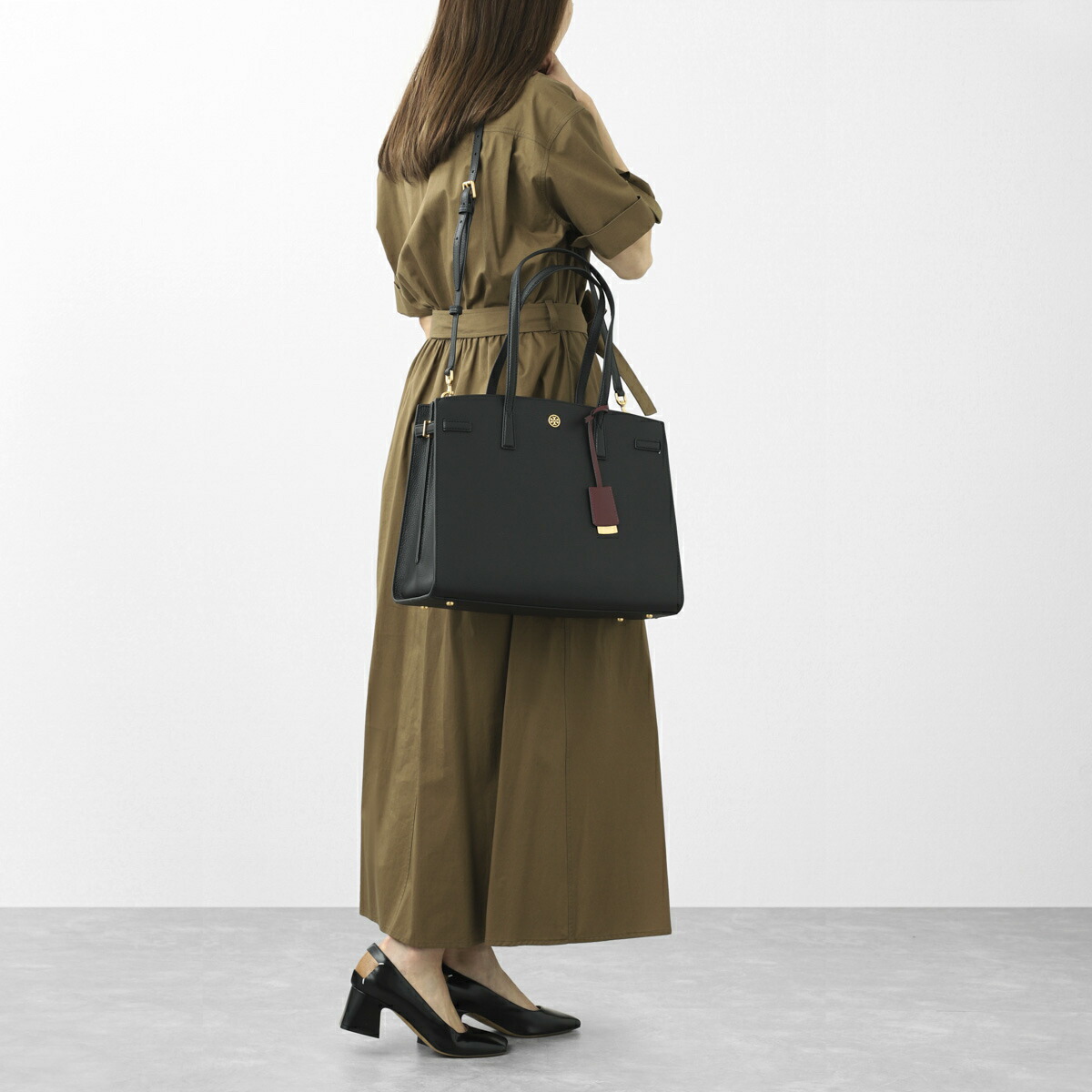 楽天市場】トリーバーチ TORY BURCH トートバッグ 2WAY ブラック