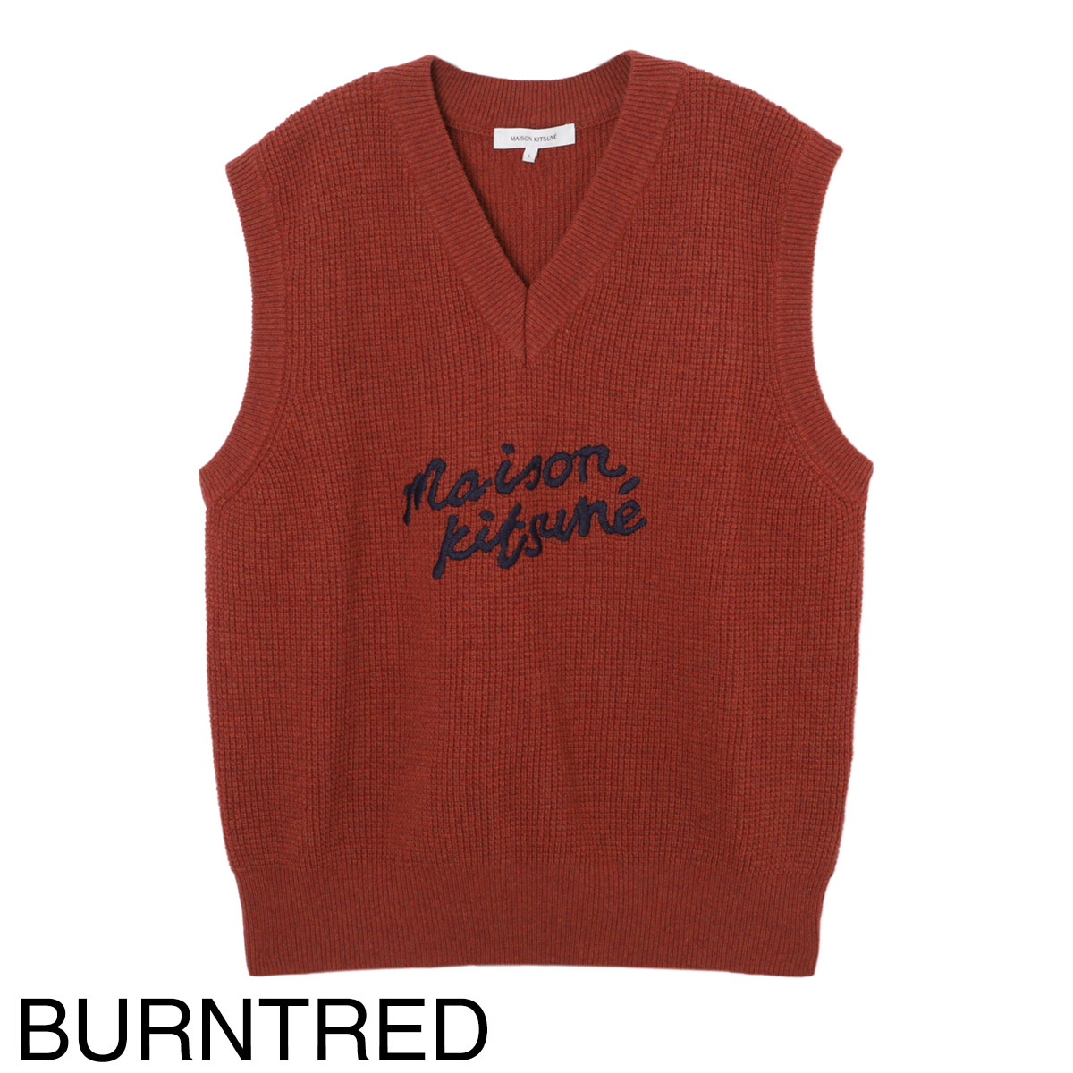 楽天市場】メゾンキツネ MAISON KITSUNE ニットベスト メンズ