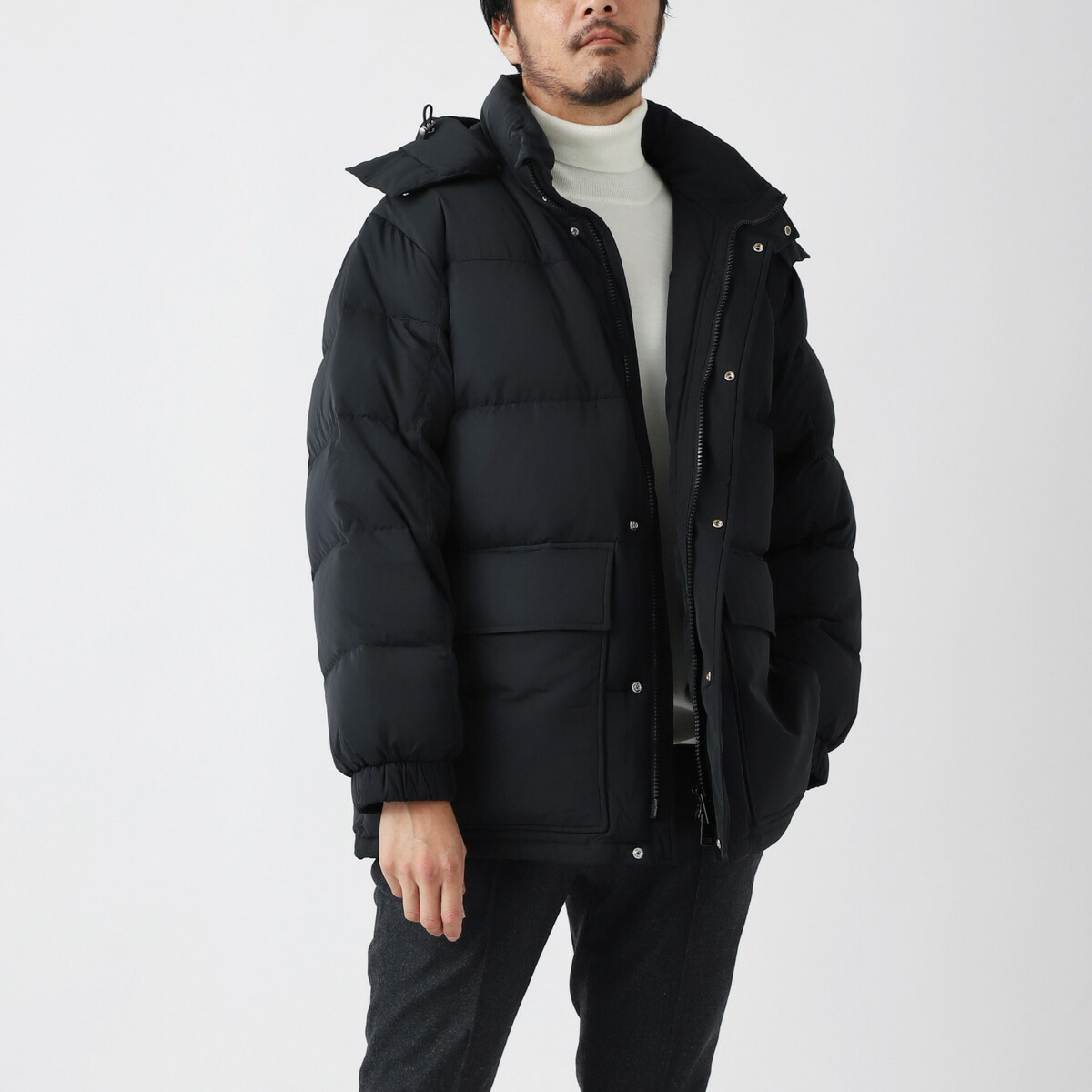 楽天市場】メゾンキツネ MAISON KITSUNE ダウンジャケット ブラック