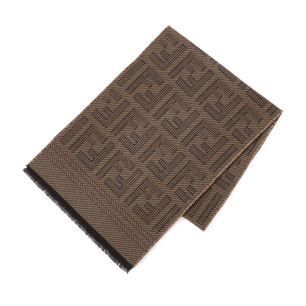 楽天市場】フェンディ FENDI マフラー ブラウン メンズ fxs124 apw4