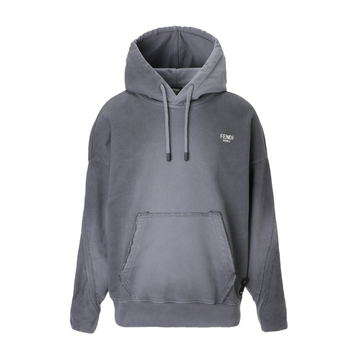 楽天市場】フェンディ FENDI パーカ フーディ グレー メンズ fy1253
