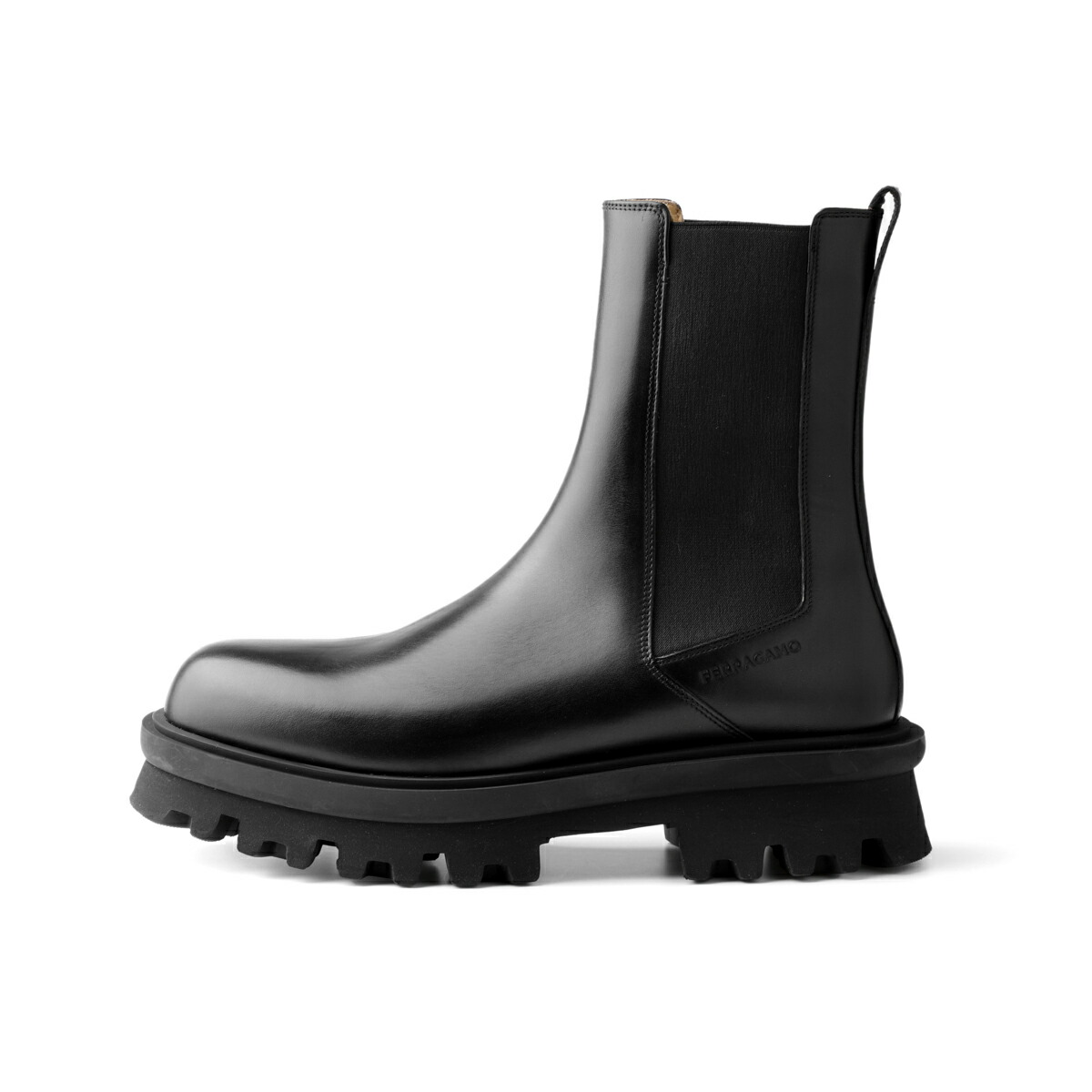 楽天市場】【5万円均一】フェラガモ FERRAGAMO チェルシーブーツ