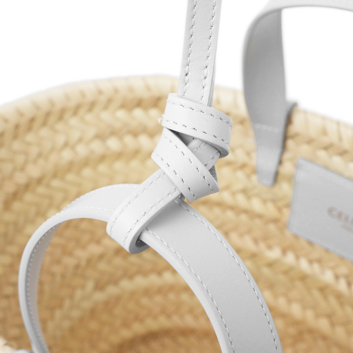 楽天市場】セリーヌ CELINE バスケット 2WAY かごバッグ ホワイト