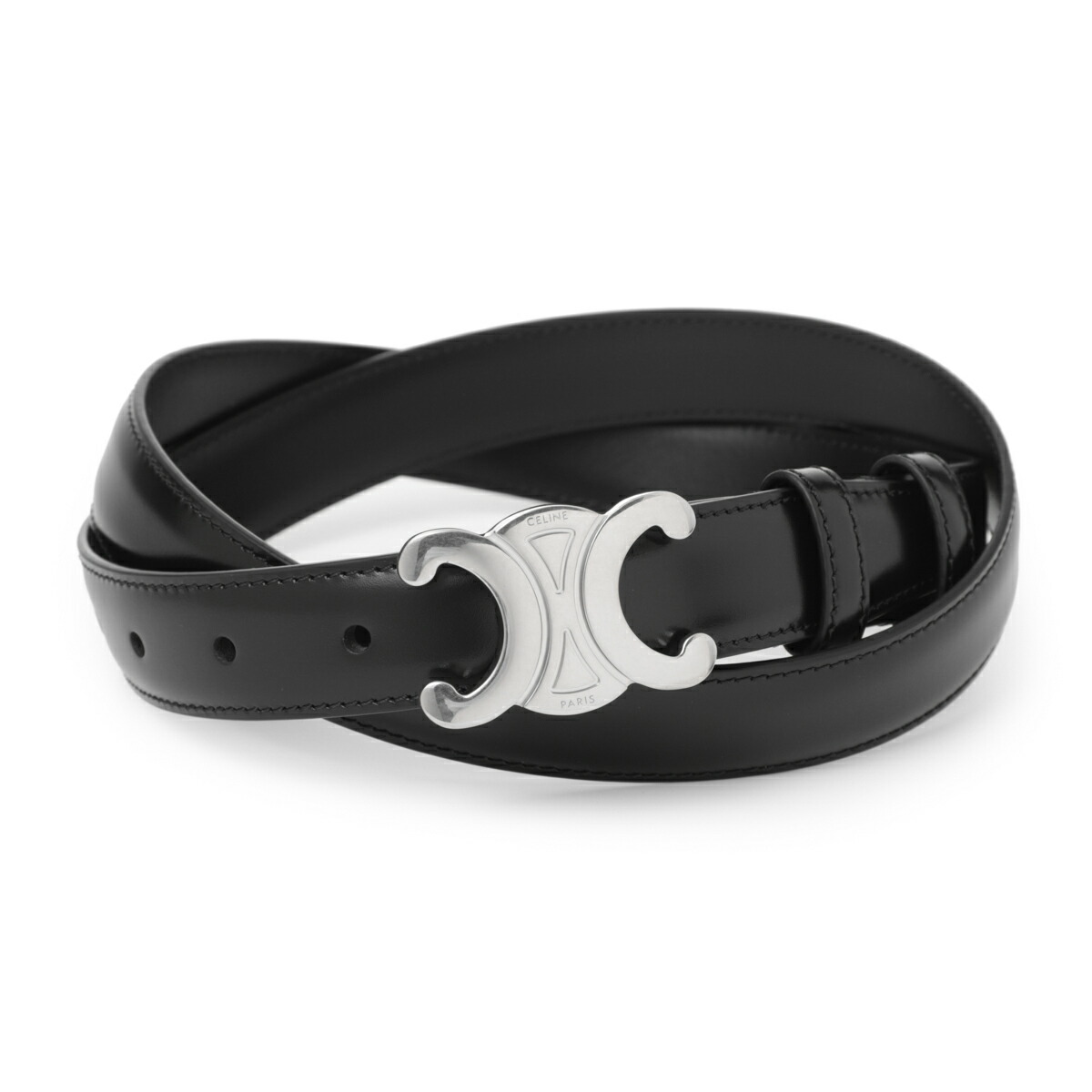 楽天市場】セリーヌ CELINE ベルト ブラック メンズ 45aka 3a01 38si
